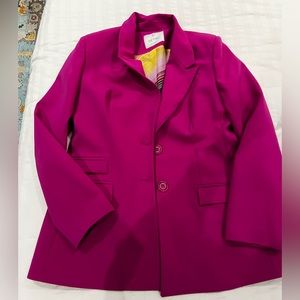 Fuchsia Suit Jacket